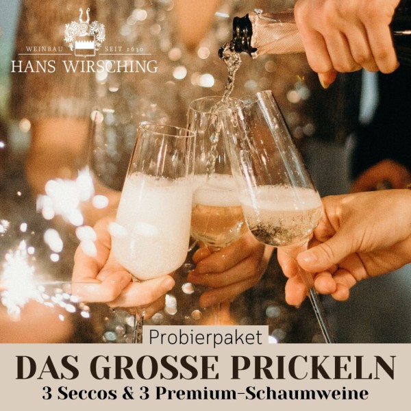 Das große Prickeln: Probierpaket Sekt & Seccos