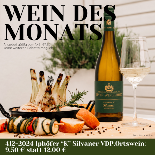412 | 2024 Iphöfer 'K" Silvaner trocken VDP.ORTSWEIN