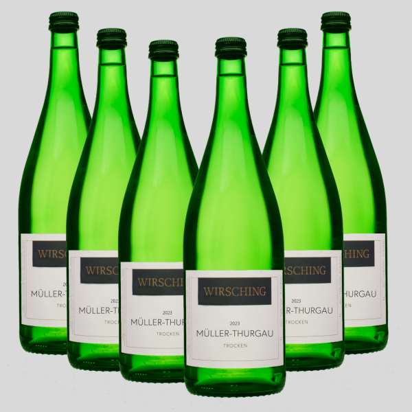 6er-Paket: 2023 Müller-Thurgau LITERFLASCHE (solange der Vorrat reicht)