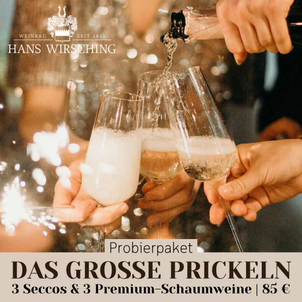 Das große Prickeln: Probierpaket Sekt & Seccos