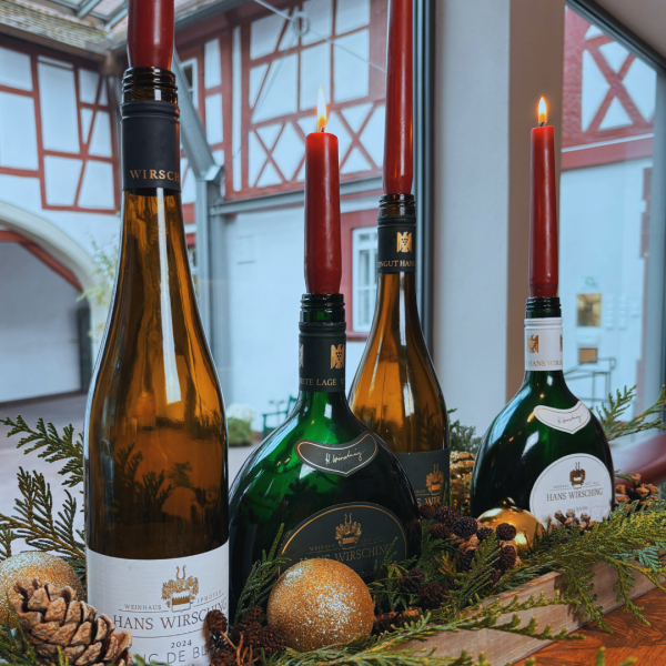 Adventszauber | Weine & Kerzen für einen Wein-Adventskranz